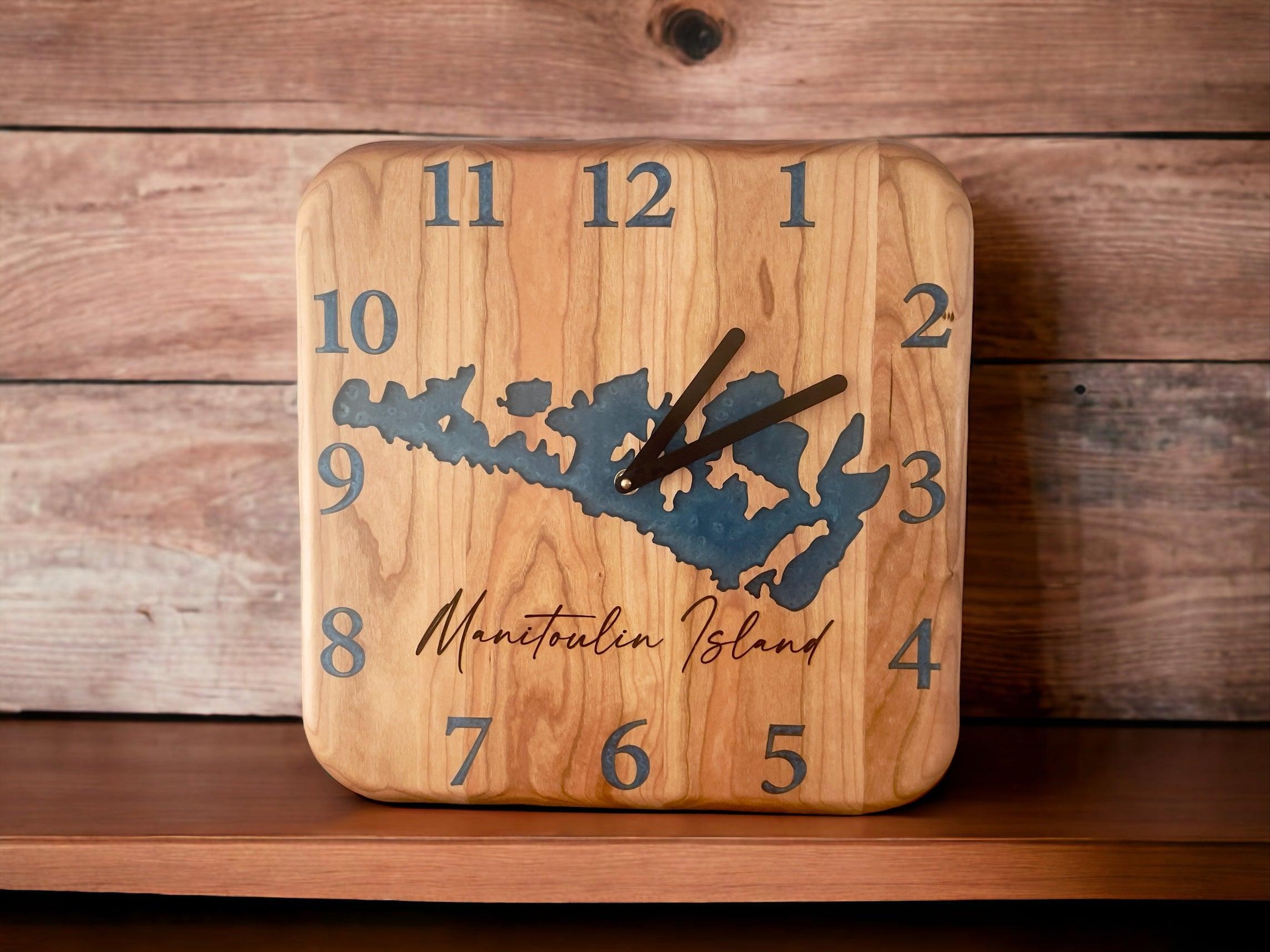Black cherry clock