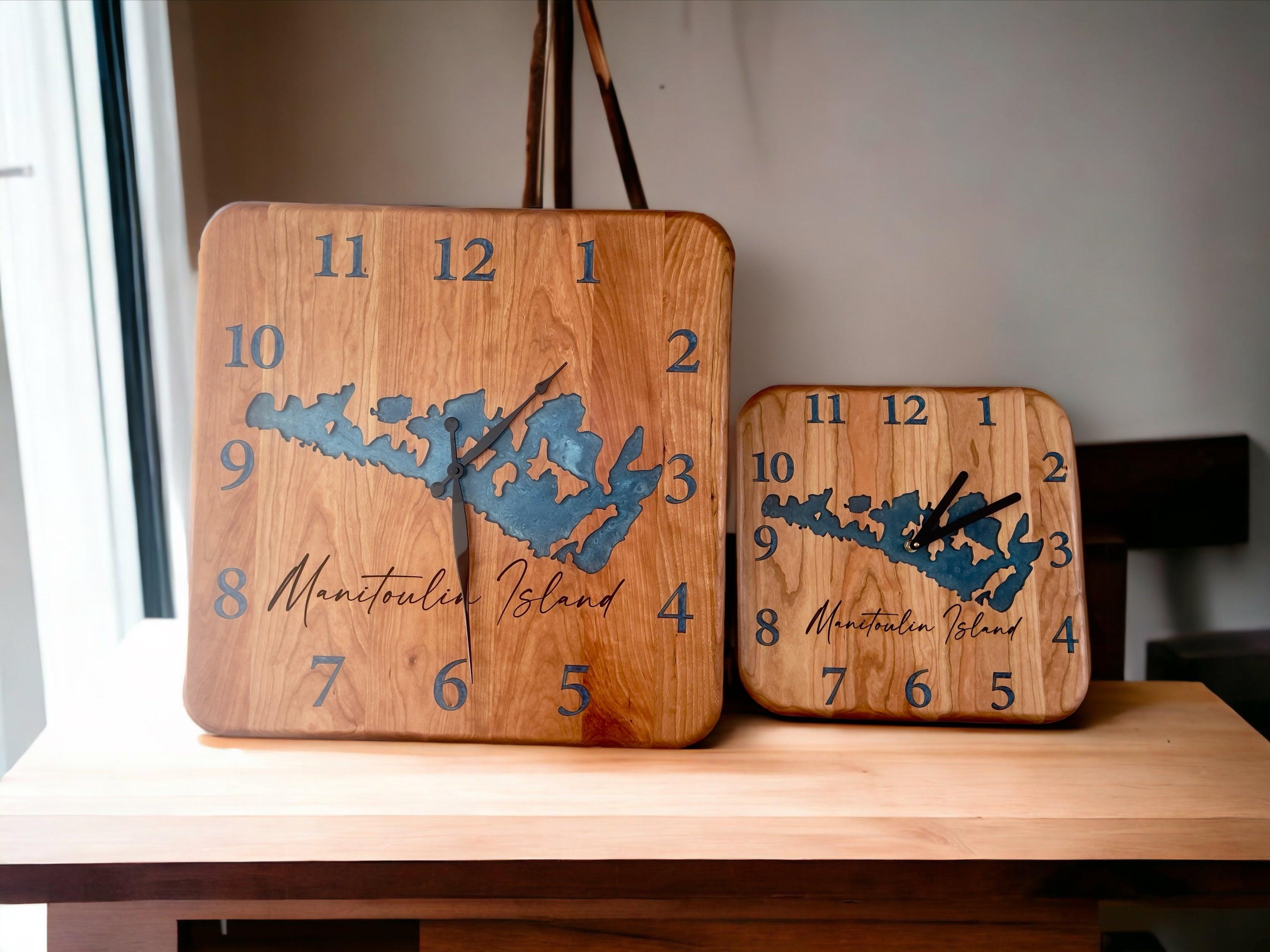 Black cherry clock