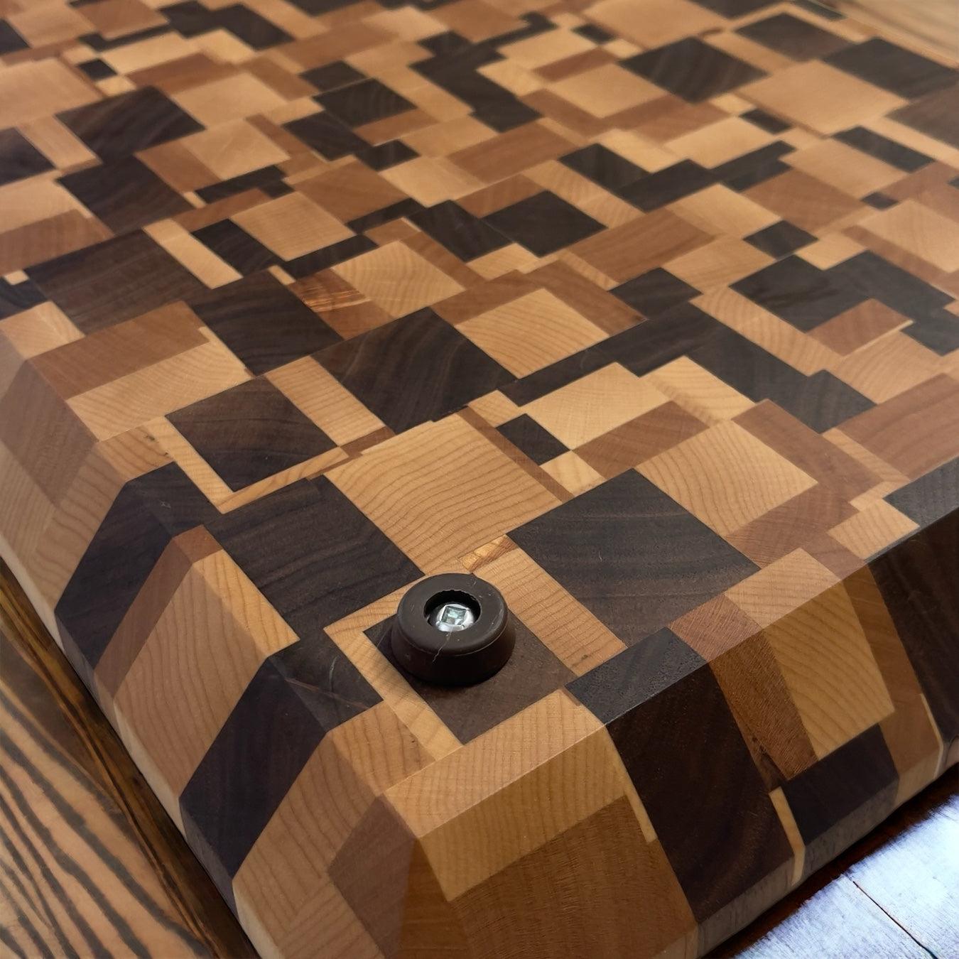 End Grain Chaos Butcher Block - We have the wood