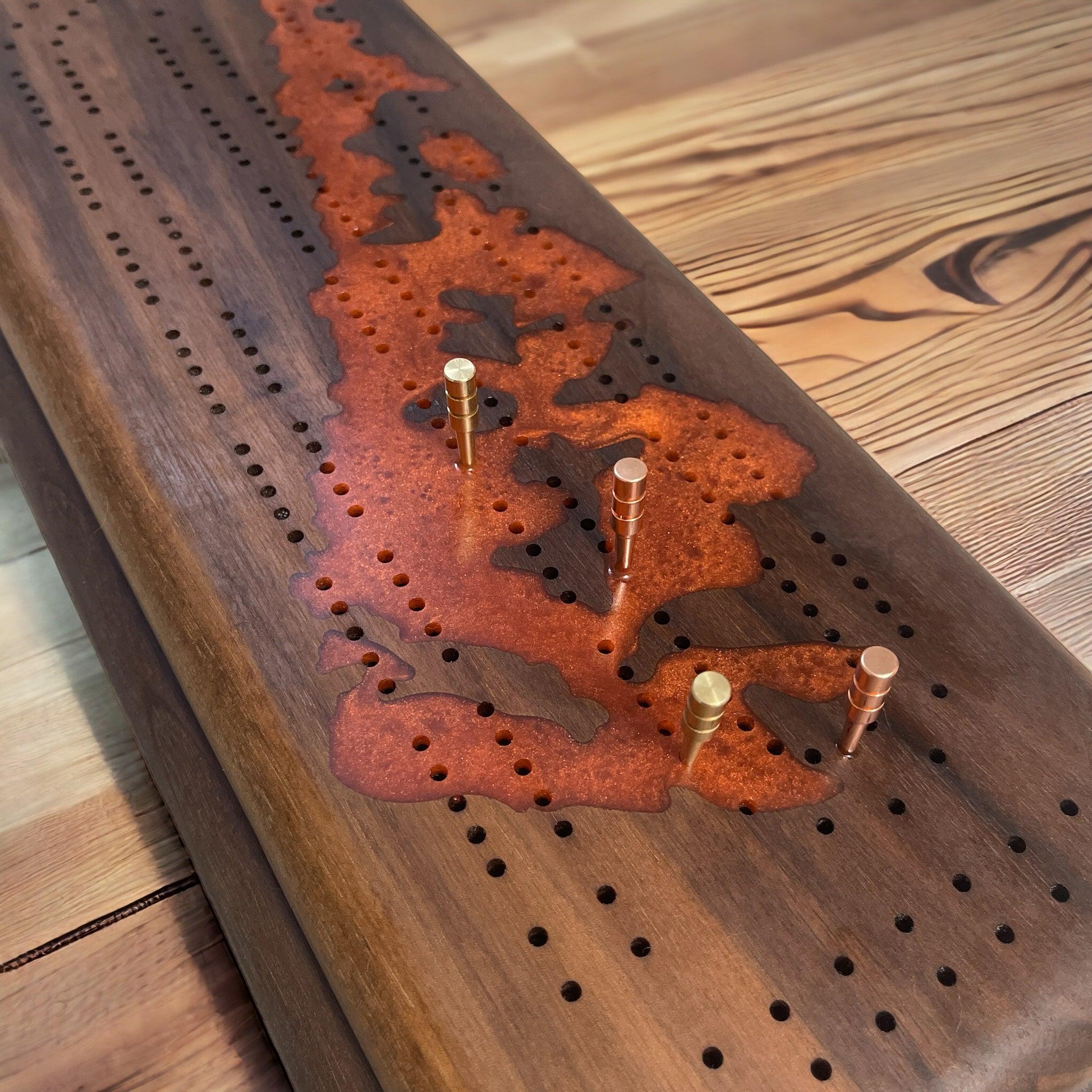 Manitoulin cribbage board - We have the wood