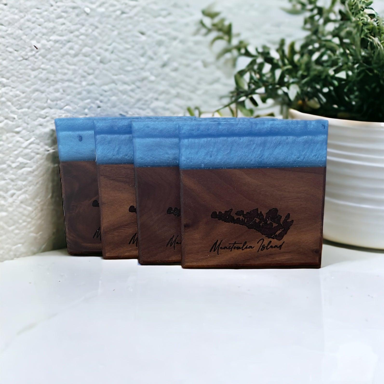 4” Manitoulin coasters - We have the wood