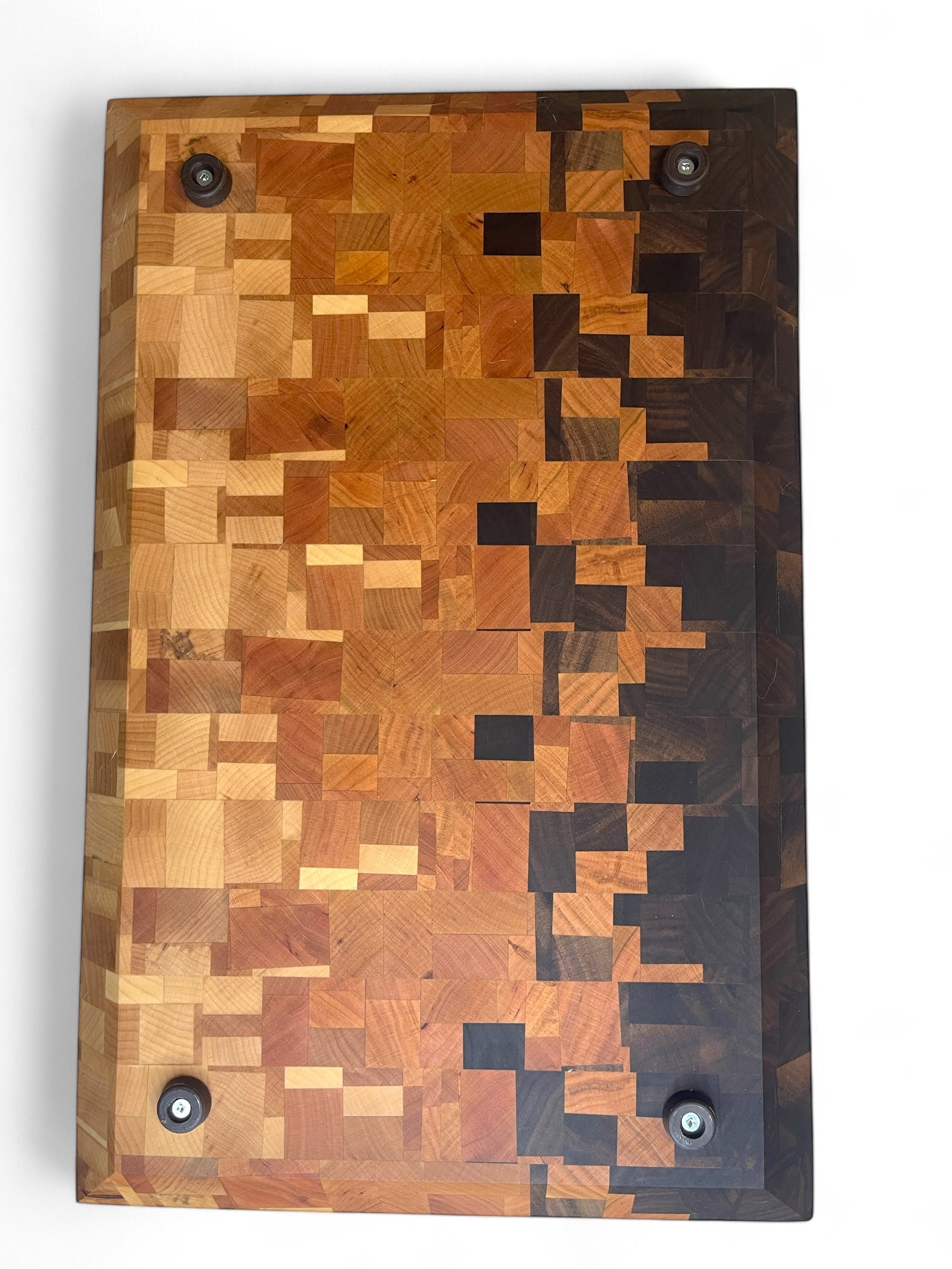 18” end grain Ombré Chaos butcher block